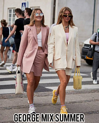 George s/s mix Микс м/ж лето СТОК Англия, кг